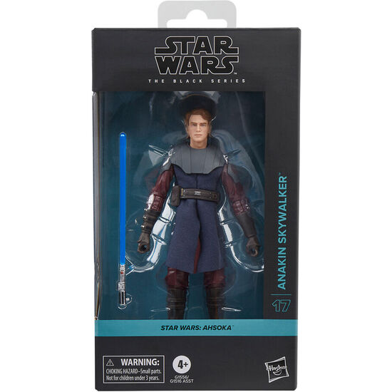 FIGURA ANAKIN SKYWALKER AHSOKA STAR WARS 15CM image 0