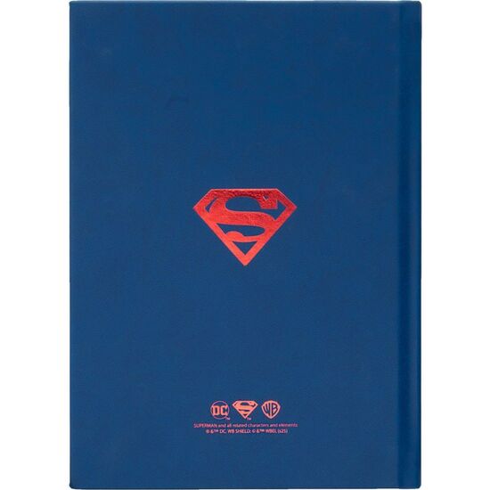 CUADERNO A5 PREMIUM SUPERMAN DC COMICS image 1