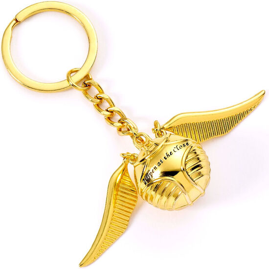LLAVERO SNITCH DORADA HARRY POTTER image 0