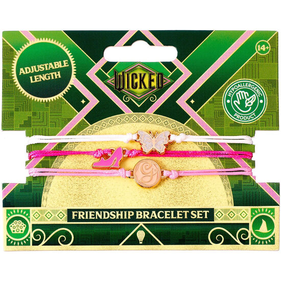 SET 2 PULSERAS AMISTAD GLINDA WICKED image 1