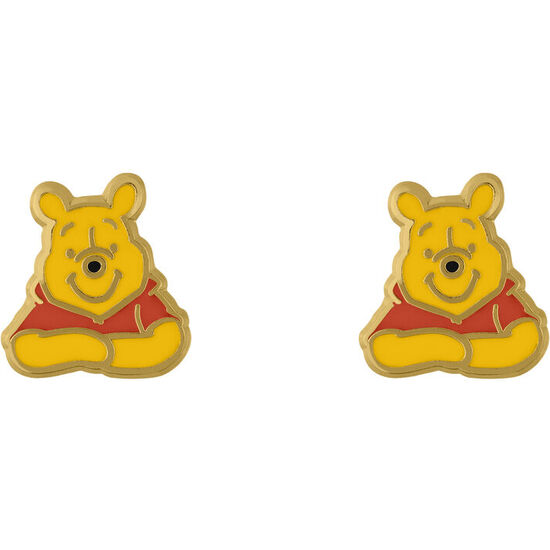 PENDIENTES + PLATO BISUTERIA WINNIE THE POOH DISNEY image 1