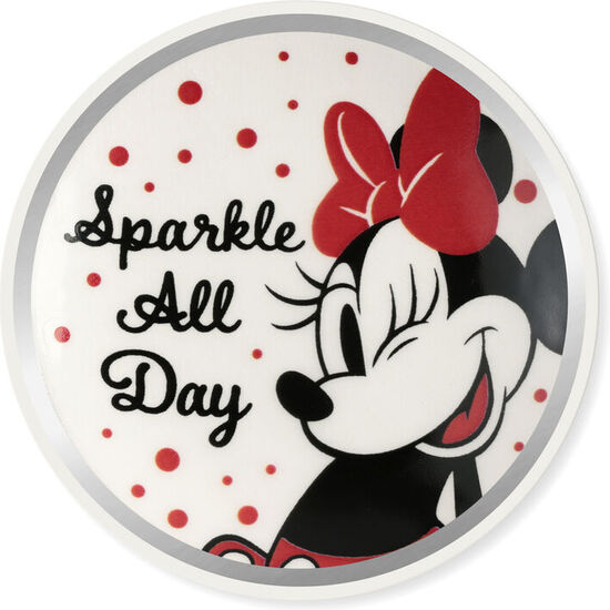 PENDIENTES + PLATO BISUTERIA MINNIE DISNEY image 2