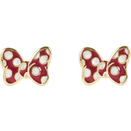 PENDIENTES LAZO MINNIE DISNEY image 0