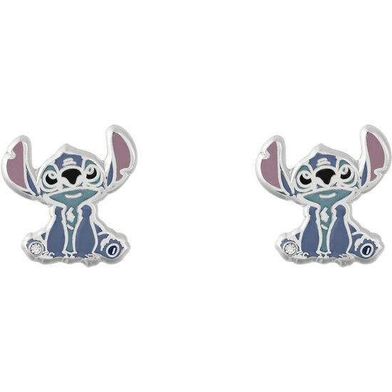 PENDIENTES + PLATO BISUTERIA STITCH DISNEY image 1