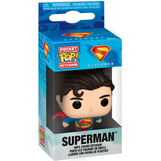 LLAVERO POCKET POP DC COMICS SUPERMAN - SUPERMAN image 0