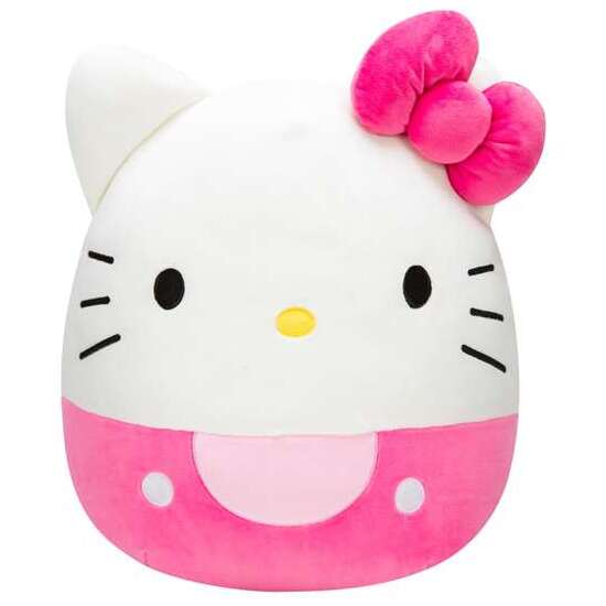 PELUCHE SQUISHMALLOWS HELLO KITTY ROSA 30 CM image 0