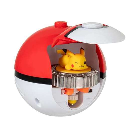 POKEMON SET BATTLE SPINNER ARENA, ESTADIO DE BATALLA CON 2 PEONZAS LANZADORAS image 2