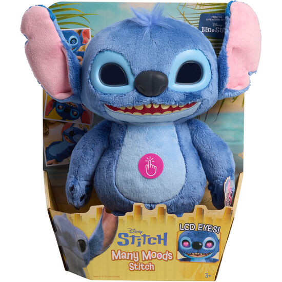 PELUCHE INTERACTIVO STITCH DISNEY 30CM image 1