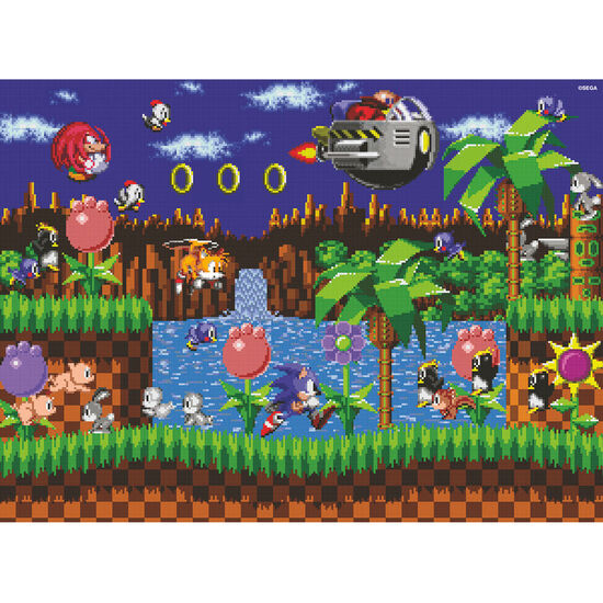 PUZZLE SONIC THE HEDGEHOG 500PZS image 1