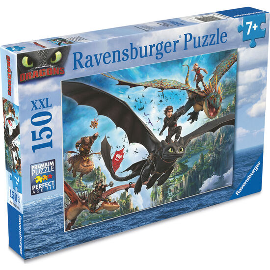PUZZLE COMO ENTRENAR A TU DRAGON 2 XXL 150PZS image 0