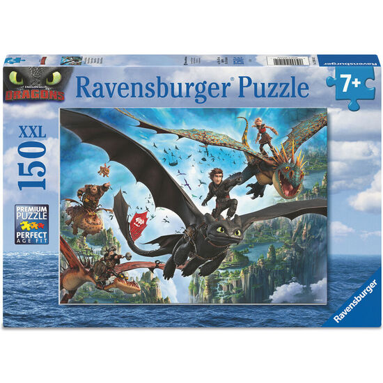 PUZZLE COMO ENTRENAR A TU DRAGON 2 XXL 150PZS image 1