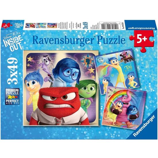PUZZLE DEL REVES DISNEY PIXAR 3X49PZS image 1