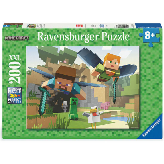 PUZZLE MINECRAFT XXL 200PZS image 1