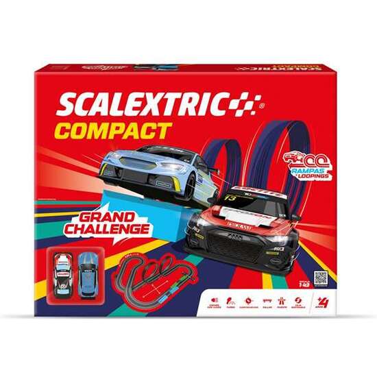 PISTA GRAND CHALLENGE. CUPRA LEON Y AURDI RS3, ESCALA 1:43 COMPACT image 0