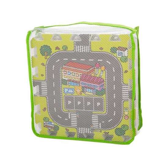 PUZZLE CITY EVA 30X30X1CM, BOLSA RED image 3