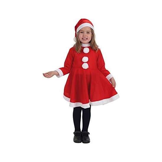 DISFRAZ INFANTIL MAMÁ NOEL T-M (7-9 AÑOS) image 0