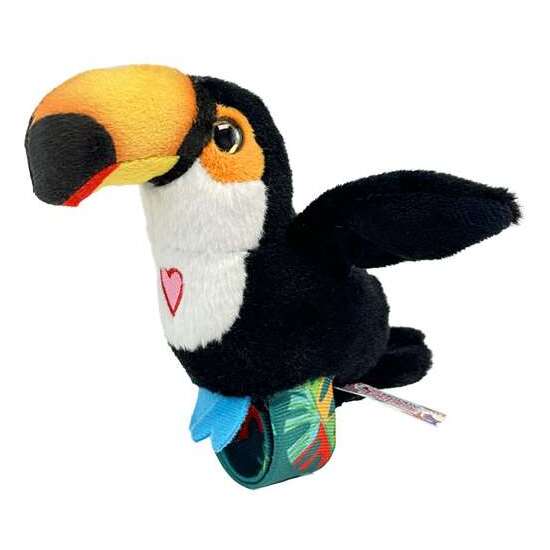 PELUCHE PAJARITO HAPPY YAPPERS. CANTA,MUEVE LAS ALAS Y REPITE TODO LO QUE DICES. 18X18X5 CM image 4