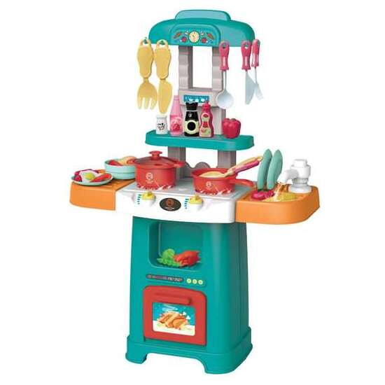 COCINA ELECTRÓNICA MASTERCHEF JR CON 31 ACCESORIOS LUCES Y SONIIDOS. 42,5 CM ALTA. image 1