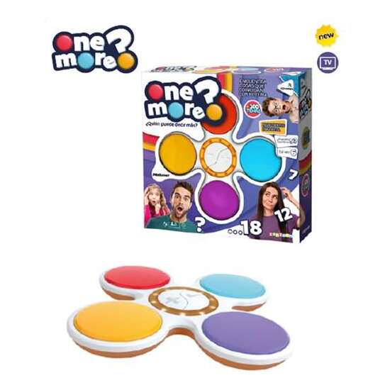 JUEGO ONE MORE. ¿CUÁNTO SABES DE UNA CATEGORÍA?. DOS MODALIDADES DE JUEGO INFANTIL Y FAMILIAR. image 0
