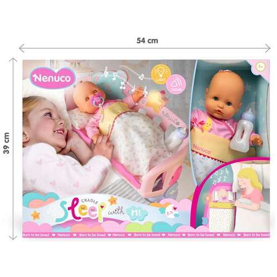MUÑECO NENUCO DUERME CONMIGO 35 CM. CON EFECTOS LUCES Y SONIDOS. image 0