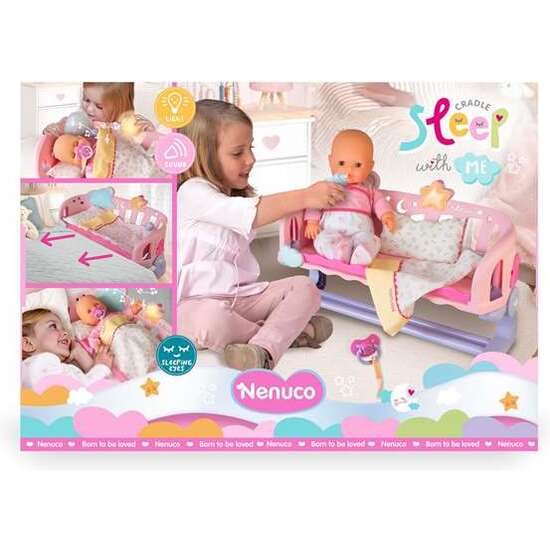 MUÑECO NENUCO DUERME CONMIGO 35 CM. CON EFECTOS LUCES Y SONIDOS. image 2