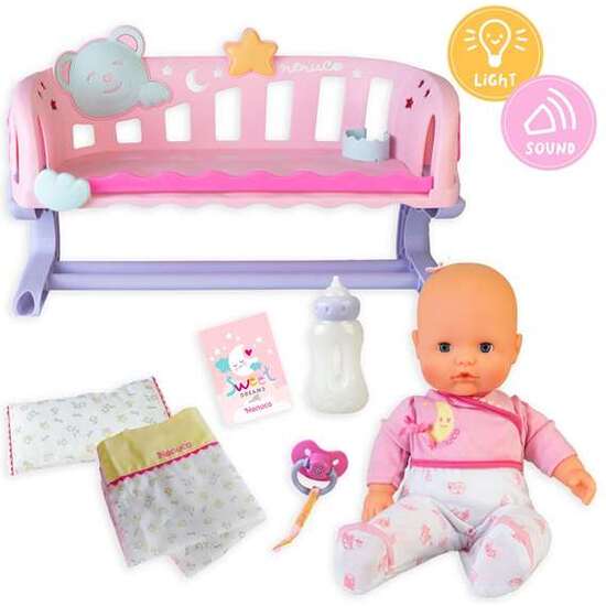 MUÑECO NENUCO DUERME CONMIGO 35 CM. CON EFECTOS LUCES Y SONIDOS. image 4