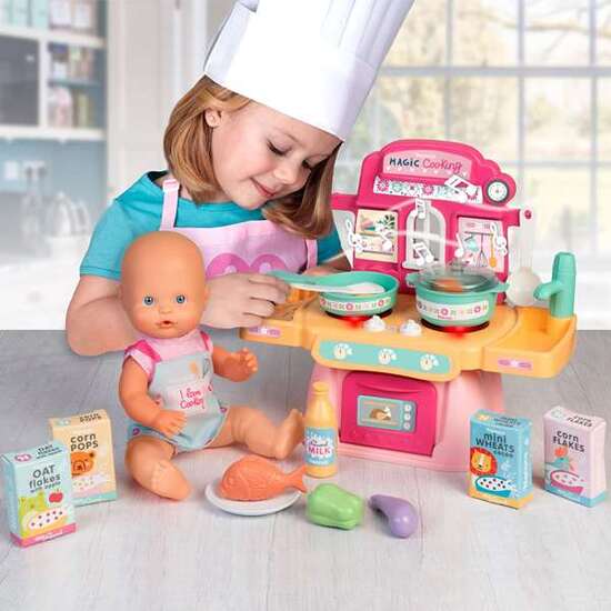 MUÑECO NENUCO COCINITA MÁGICA CON 10 ACCESORIOS. 30 CM image 5