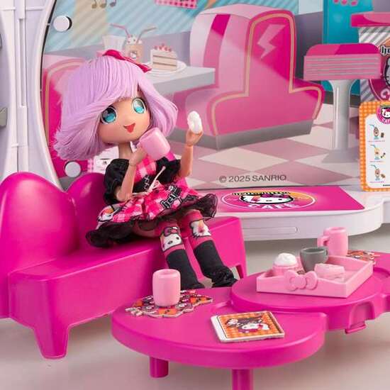 CAFETERIA HELLO KITTY CAFÉ CON ACCESORIOS. image 4
