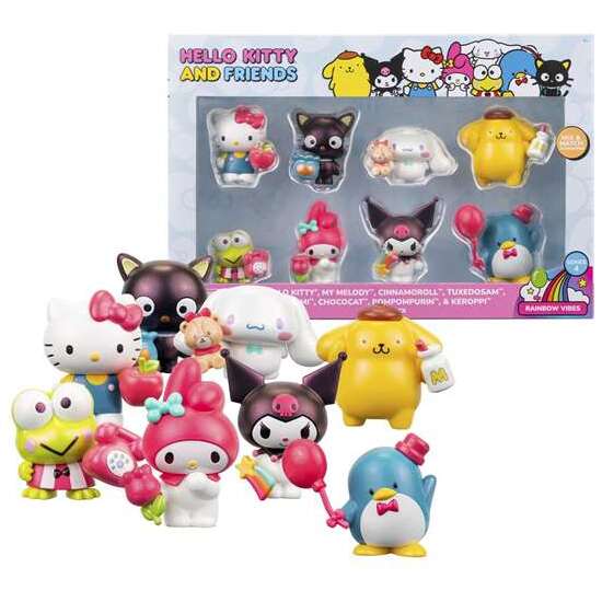 FIGURA HELLO KITTY. SET CON 8 FIGURAS 5 CM image 0