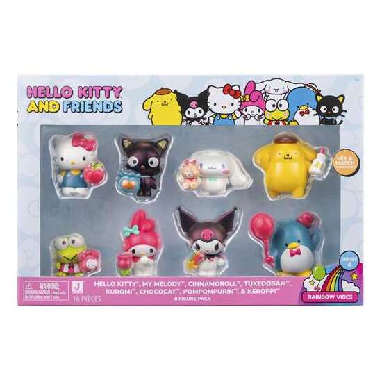 FIGURA HELLO KITTY. SET CON 8 FIGURAS 5 CM image 3