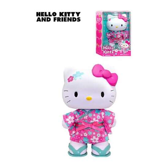 FIGURA HELLO KITTY KIMONO. 33 CM. CON 5 PUNTOS DE ARTICULACIÓN. image 0