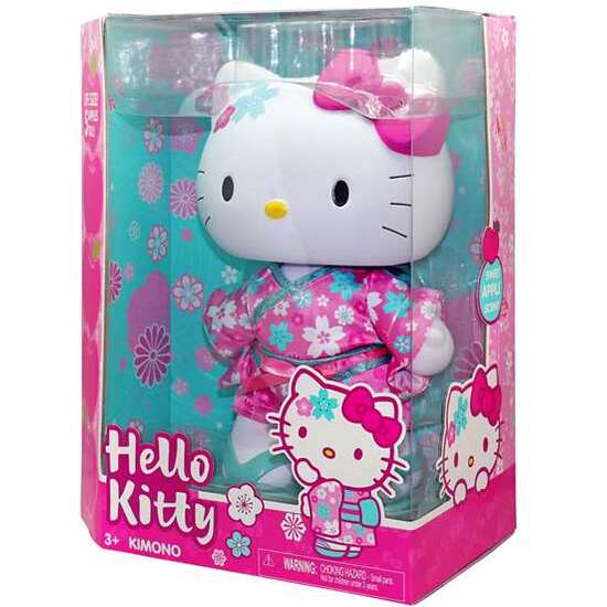FIGURA HELLO KITTY KIMONO. 33 CM. CON 5 PUNTOS DE ARTICULACIÓN. image 2