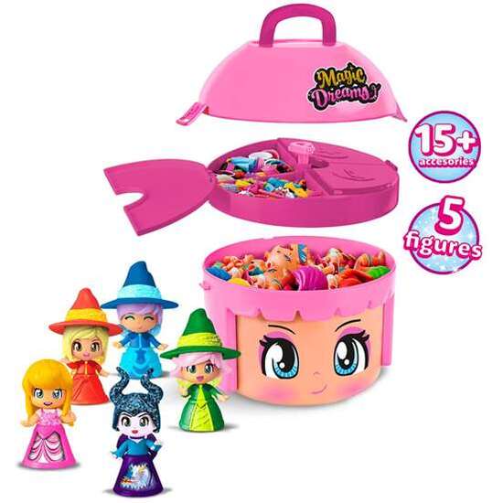 CABEZA PINYPON MAGIC DREAMS. INCLUYE 5 FIGURAS EXCLUSIVS 8 CM image 0