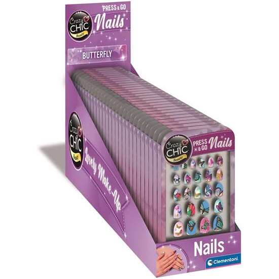 PRESS & GO NAILS - BUTTERFLY DISPLAY image 1