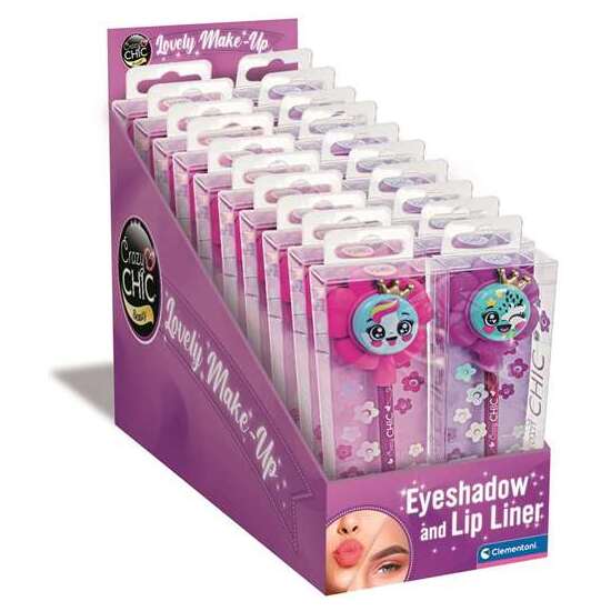 EYESHADOW POT FLOWERS & LIP LINER DISPLAY image 1