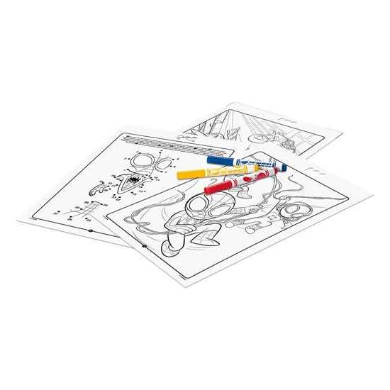 LIBRO ACTIVIDADES Y COLOREAR SPIDEY CON 7 ROTULADORES 29X20X1,4 CM image 3