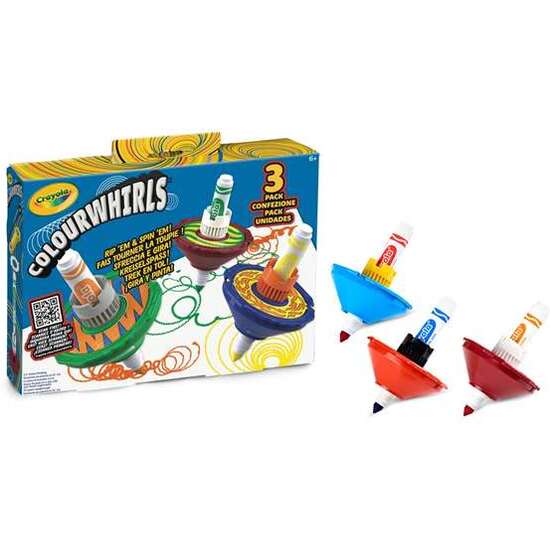 COLOURWHIRLS - PACK 3 PINTAPEONZAS SURTIDAS 26X5X19 CM image 0