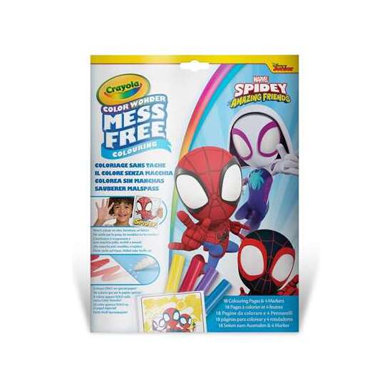 COLOREA SIN MANCHAS-COLOR WONDER SPIDEY    30X23X1 CM image 0