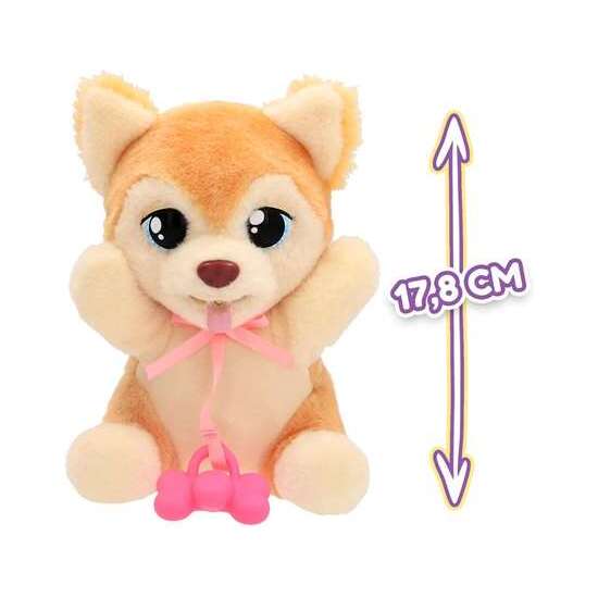 PELUCHE CACHORRO YUMMY BABY PAWS, CON SONIDO Y BOLSA TRANSPORTABLE PERSONALIZADA image 0