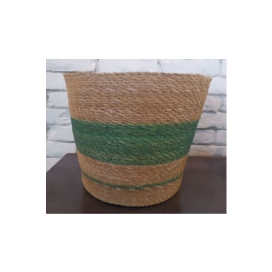 CESTA ALMACENA.CONICA SEAGRASS 35CM PRIVILEGE image 0