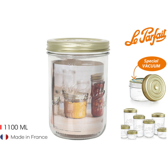 34865T1TARRO HERMETICO VIDRIO 1000GR 110MMWISS image 0