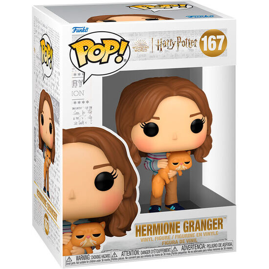 FIGURA POP HARRY POTTER Y EL PRISIONERO DE AZKABAN - HERMIONE GRANGER WITH CROOKSHANKS image 0