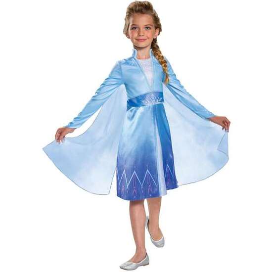 DISFRAZ ELSA FROZEN DISNEY PRINCESAS TALLA M (7-8) image 1