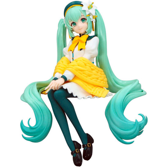 FIGURA NOODLE STOPPER HATSUNE MIKU FLOWER FAIRY LILY WHITE HATSUNE MIKU 14CM image 0