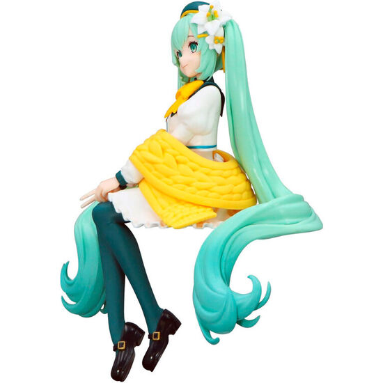 FIGURA NOODLE STOPPER HATSUNE MIKU FLOWER FAIRY LILY WHITE HATSUNE MIKU 14CM image 1