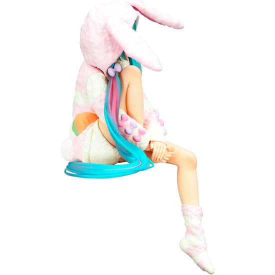 FIGURA NOODLE STOPPER HATSUNE MIKU RABBIT EAR HOOD PAJAMA HATSUNE MIKU 14CM image 2