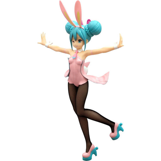 FIGURA HATSUNE MIKU WINK PEARL PINK BICUTE BUNNIES HATSUNE MIKU 30CM image 1