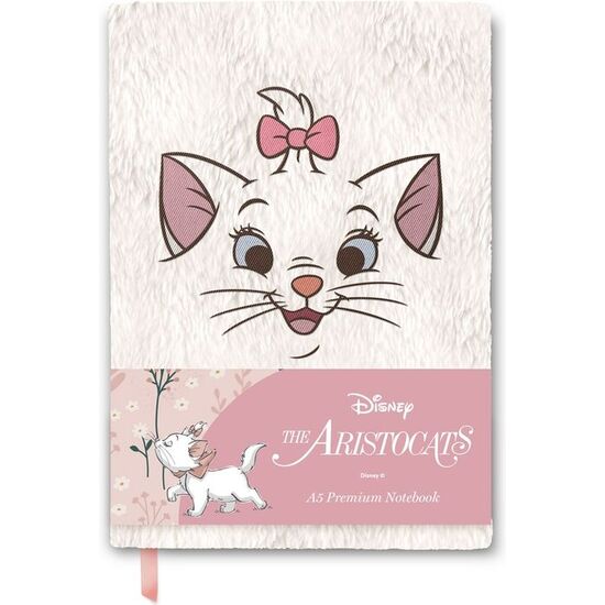 CUADERNO A5 PREMIUM FELPA MARIE LOS ARISTOGATOS DISNEY image 0