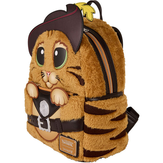 MOCHILA PELUCHE EL GATO CON BOTAS SHREK LOUNGEFLY 26CM image 1