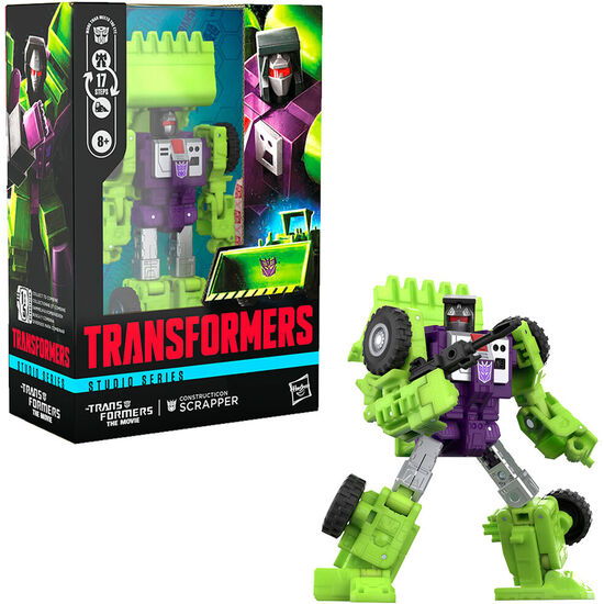 FIGURA CONSTRUCTICON SCRAPPER STUDIO SERIES TRANSFORMERS 16,5CM image 0